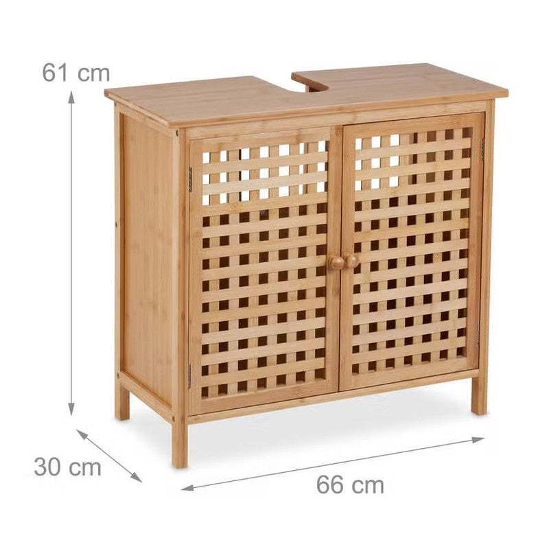 Nonari Bamboo Washbasin Cabinet