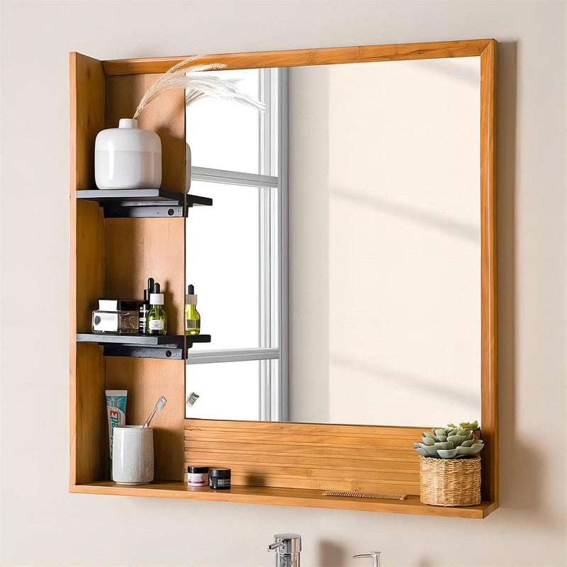 Hedyno Solid Mirror Bathroom Mirror