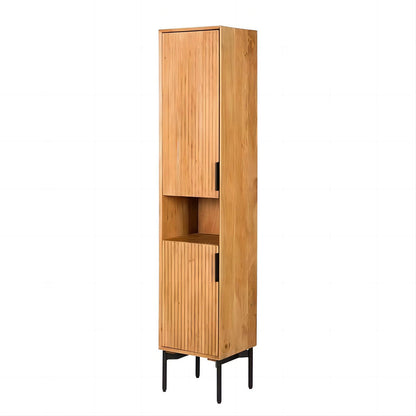 Hedyno Solid Tall Cabinet Column Cabinet