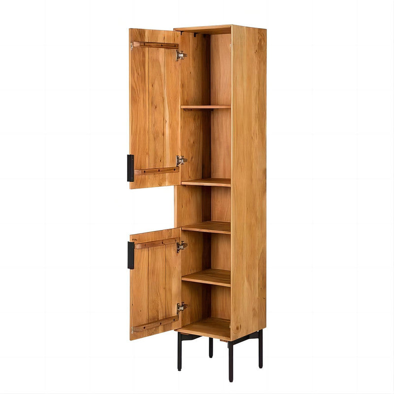 Hedyno Solid Tall Cabinet Column Cabinet