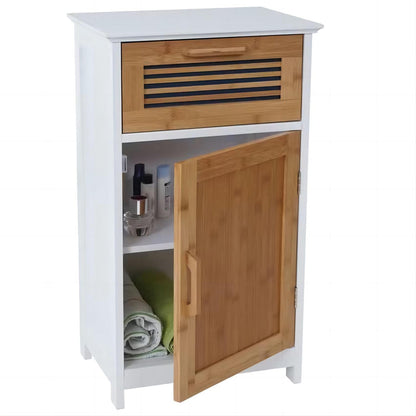 Howent Chest of Drawers Bathroom Cabinet Bamboo