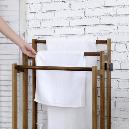 Wood Towel Rack